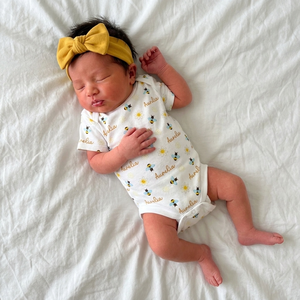 Personalized Bodysuit in BeeBee