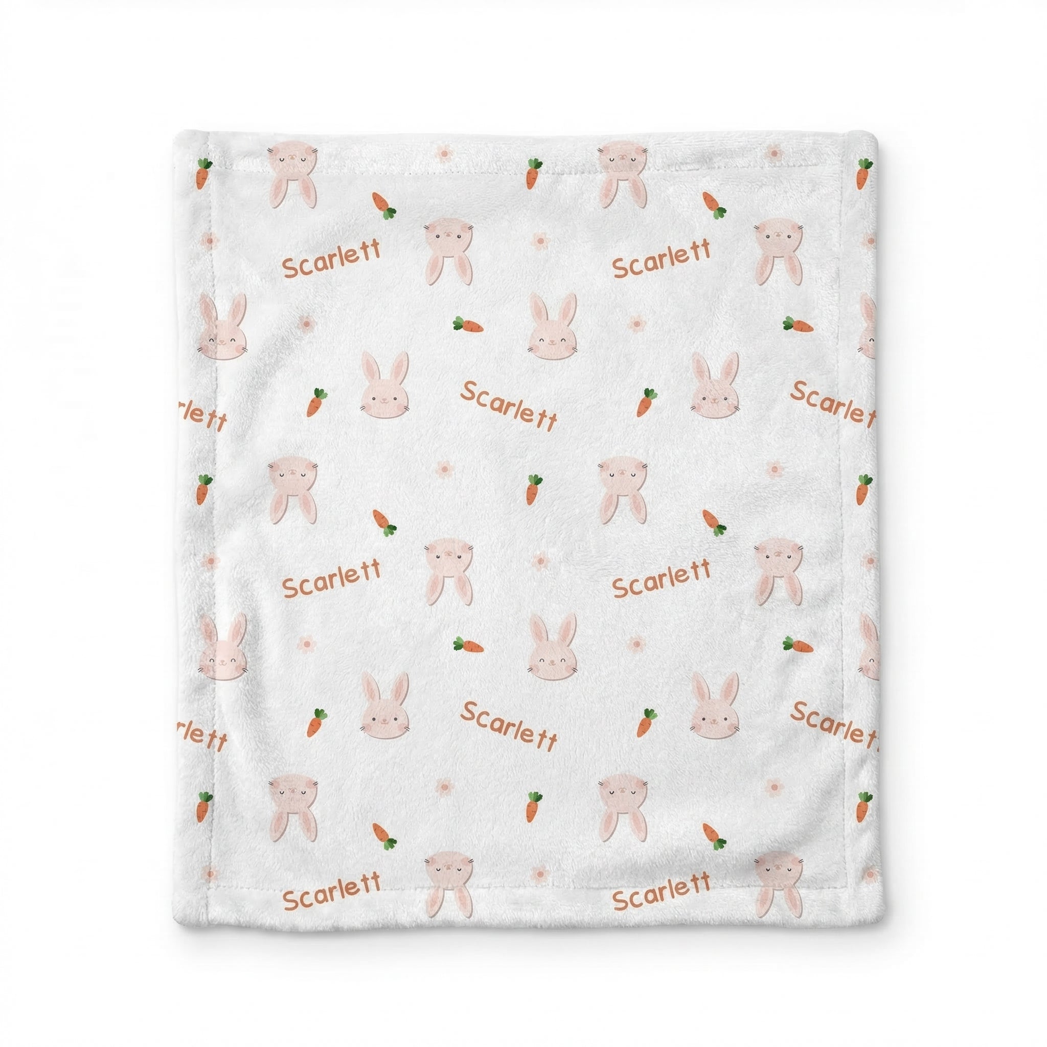 Personalized Lovey Blanket in Tiny