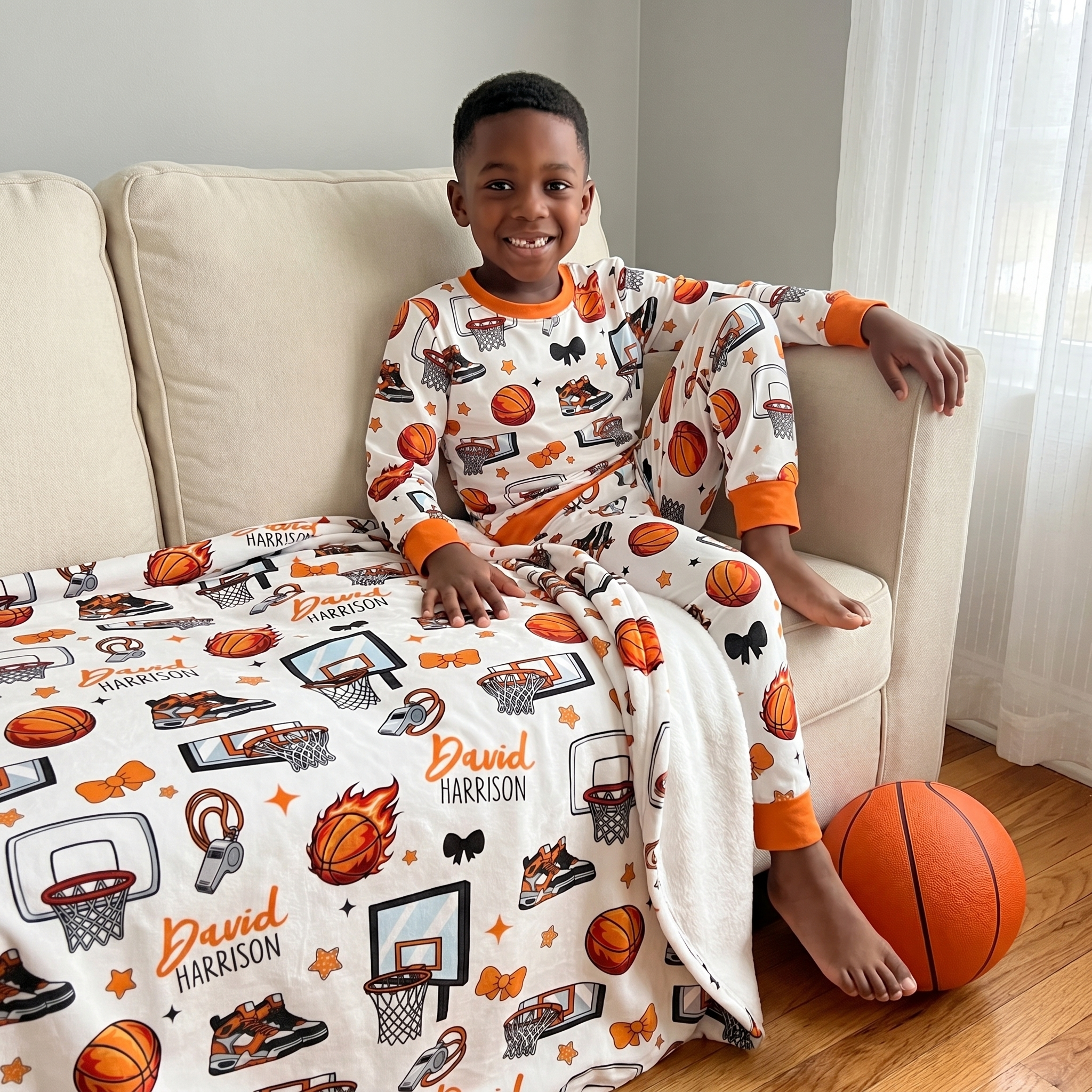 Pajama Set in Basketball