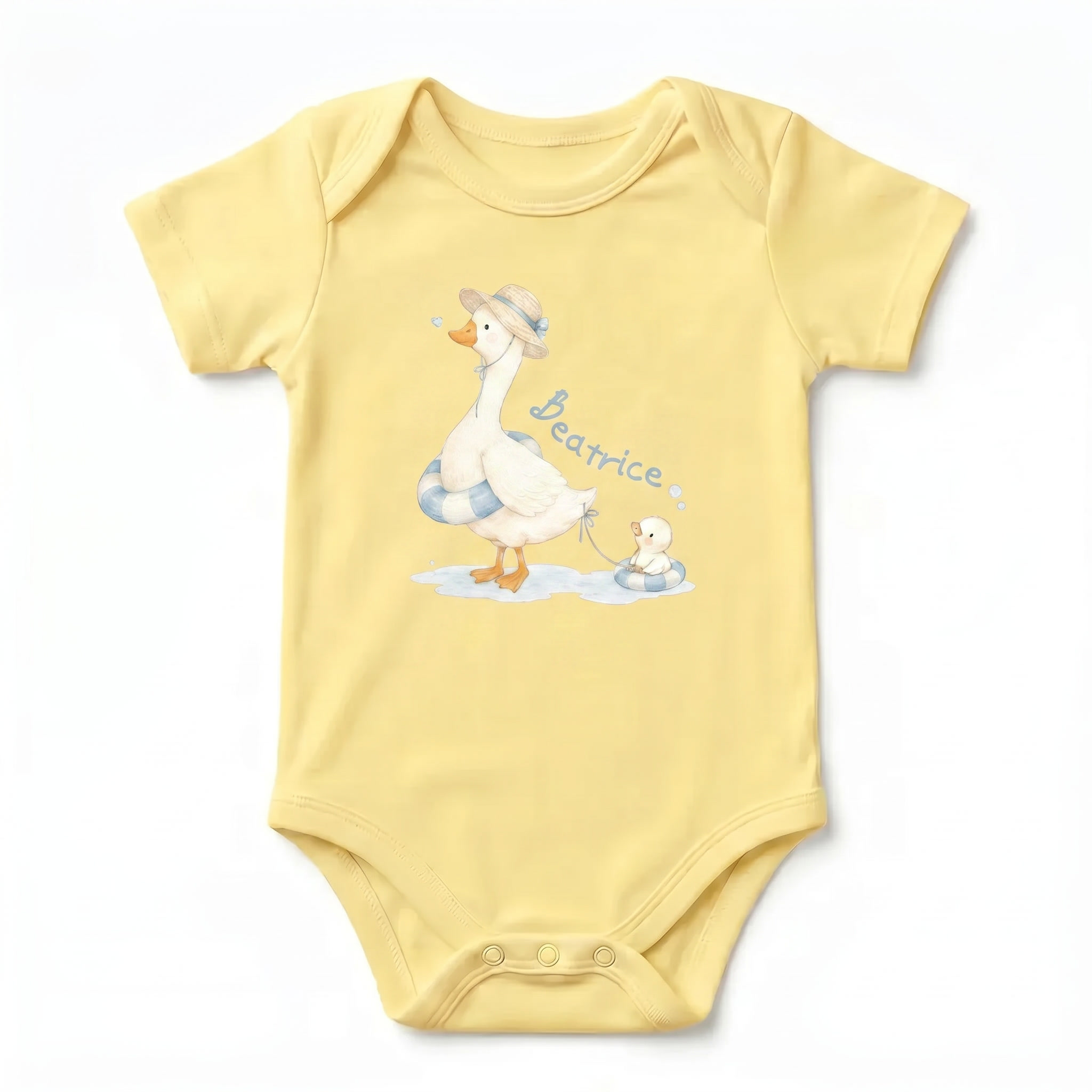 Personalized Graphic Bodysuit in Silly Goose