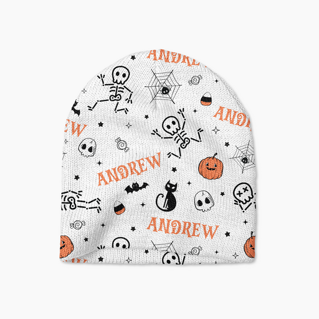 Personalized Beanie in Bony Boo