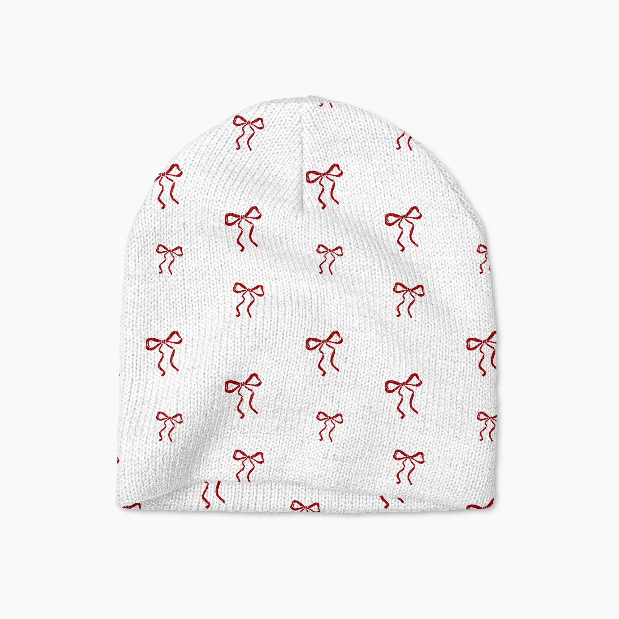 Personalized Beanie in Coquette Ribbon