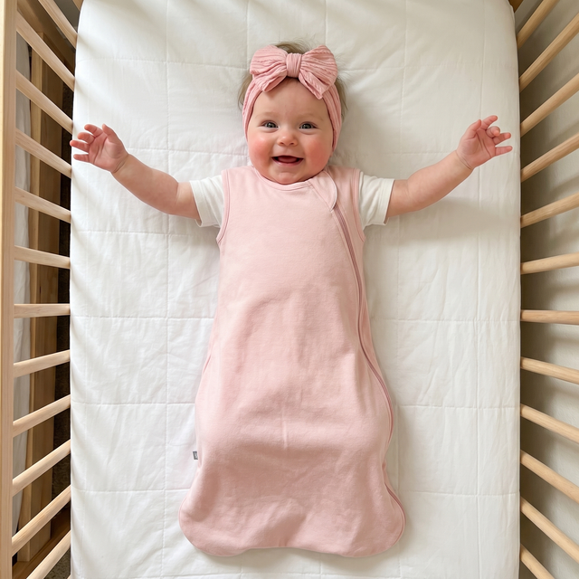Sleep Bag in Pink 0.5 TOG