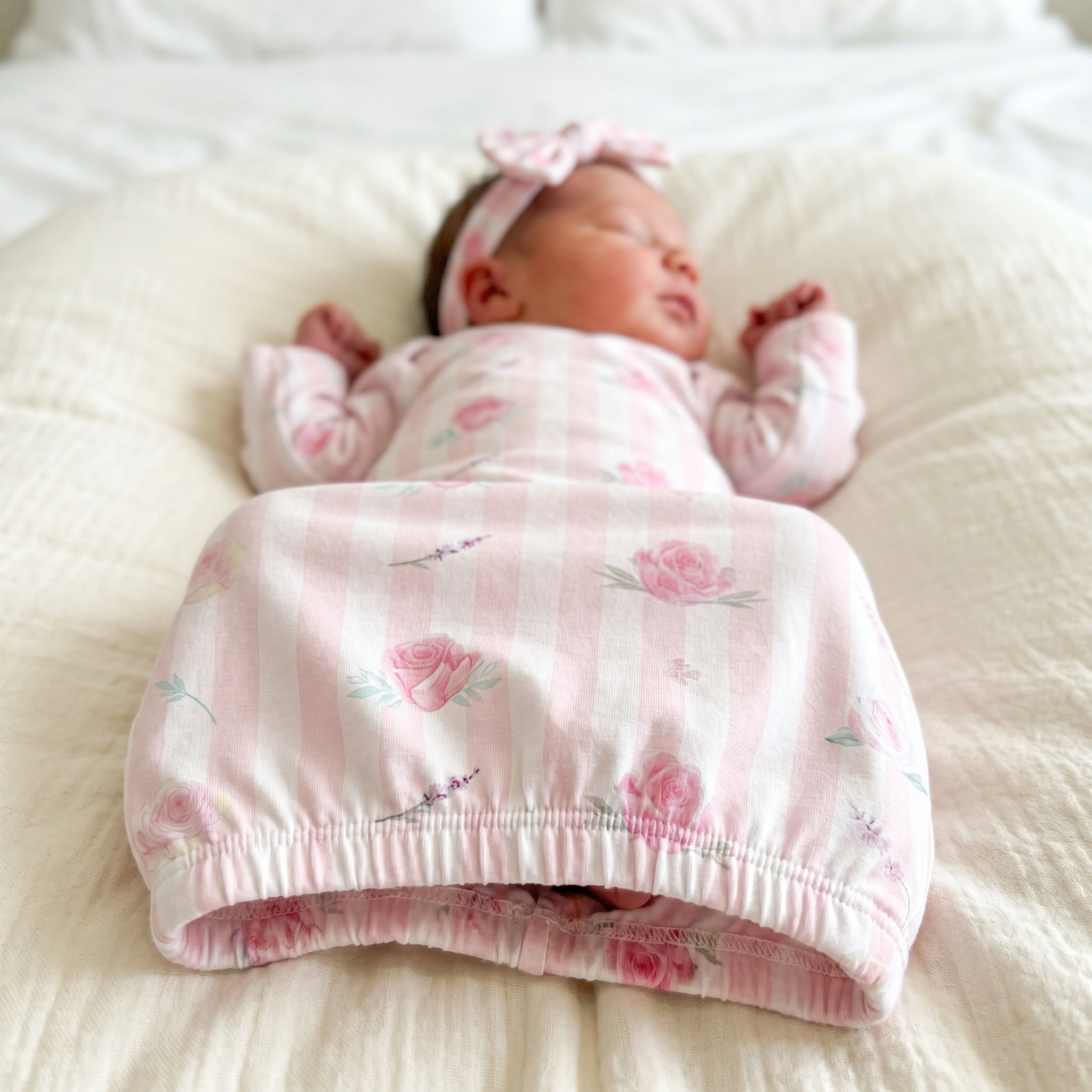 Personalized Sleep Gown in Rosy