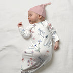 Personalized Sleep Gown in Pretty Wildflower