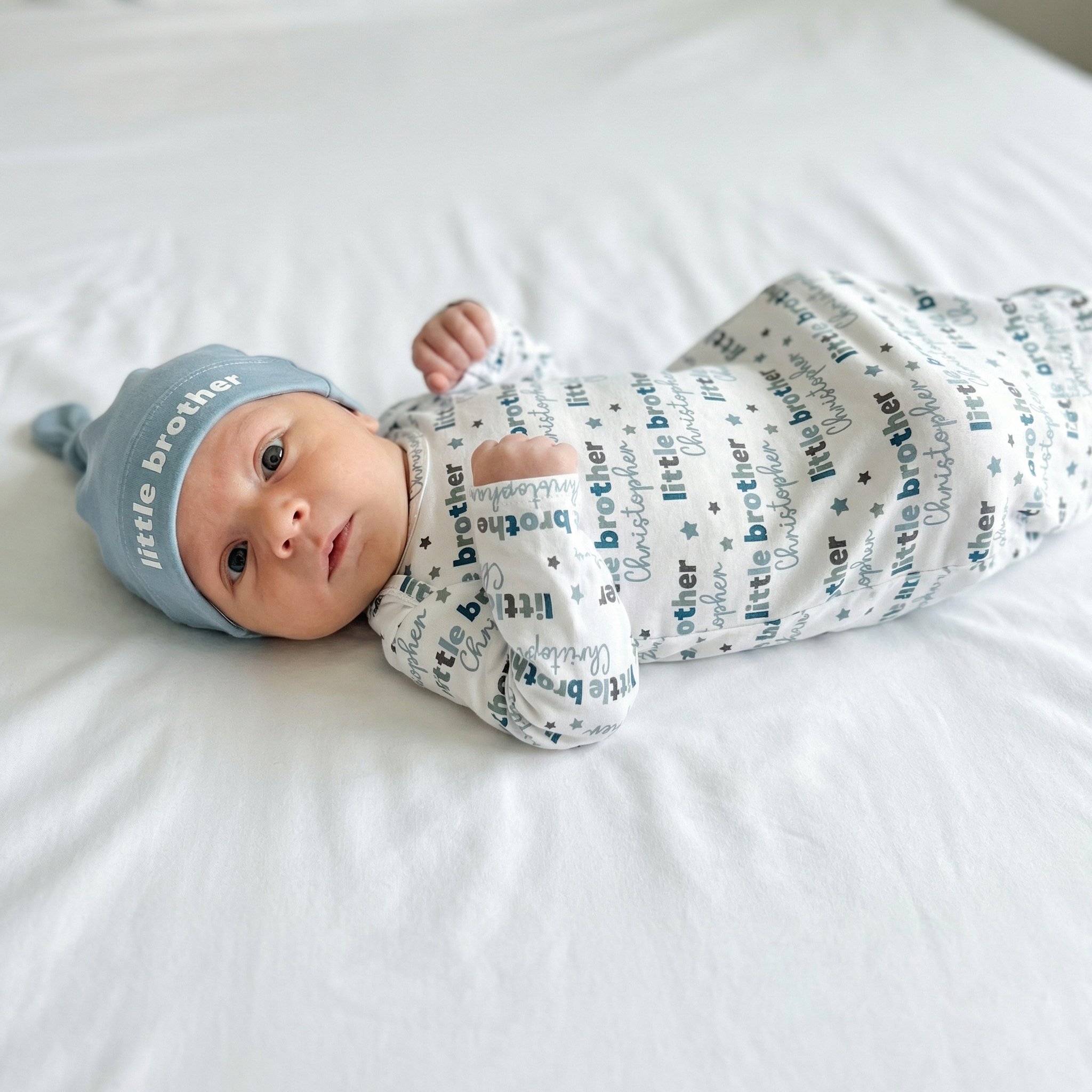 Personalized Sleep Gown in Little Brother