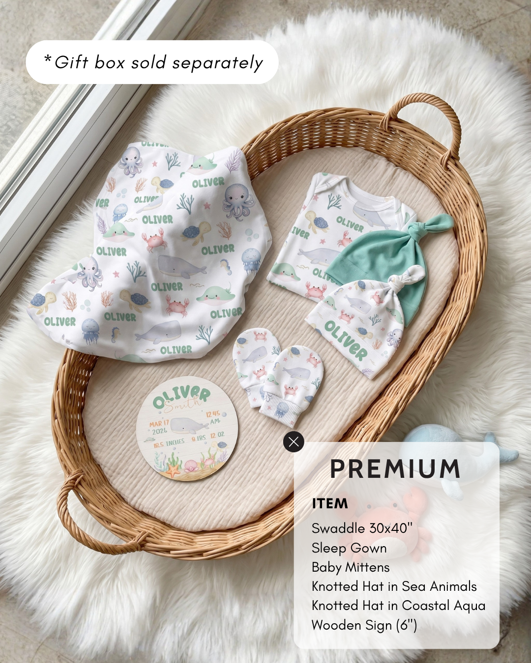 The Ultimate Gift Set in Sea Animals