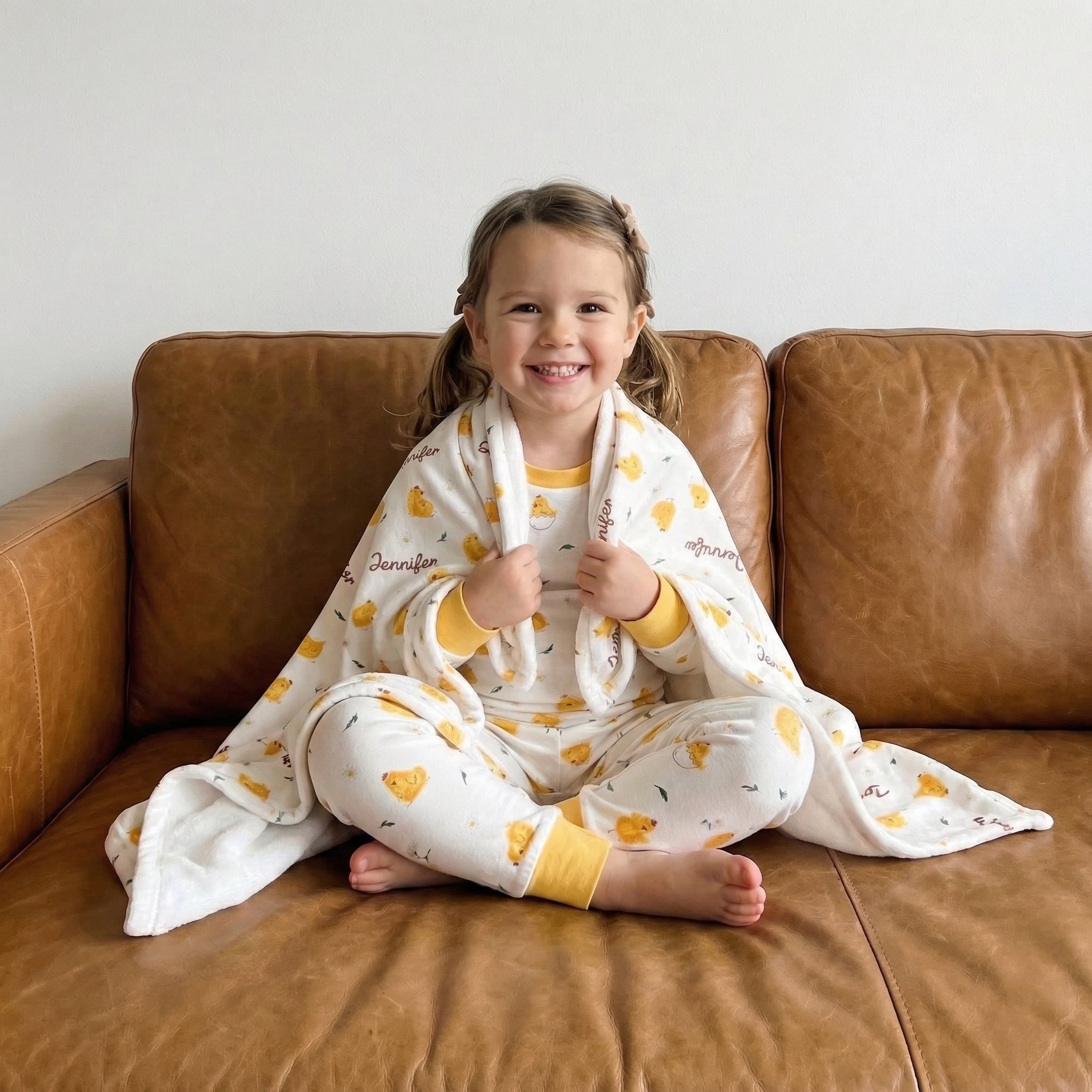 Pajama Set in Little Chick