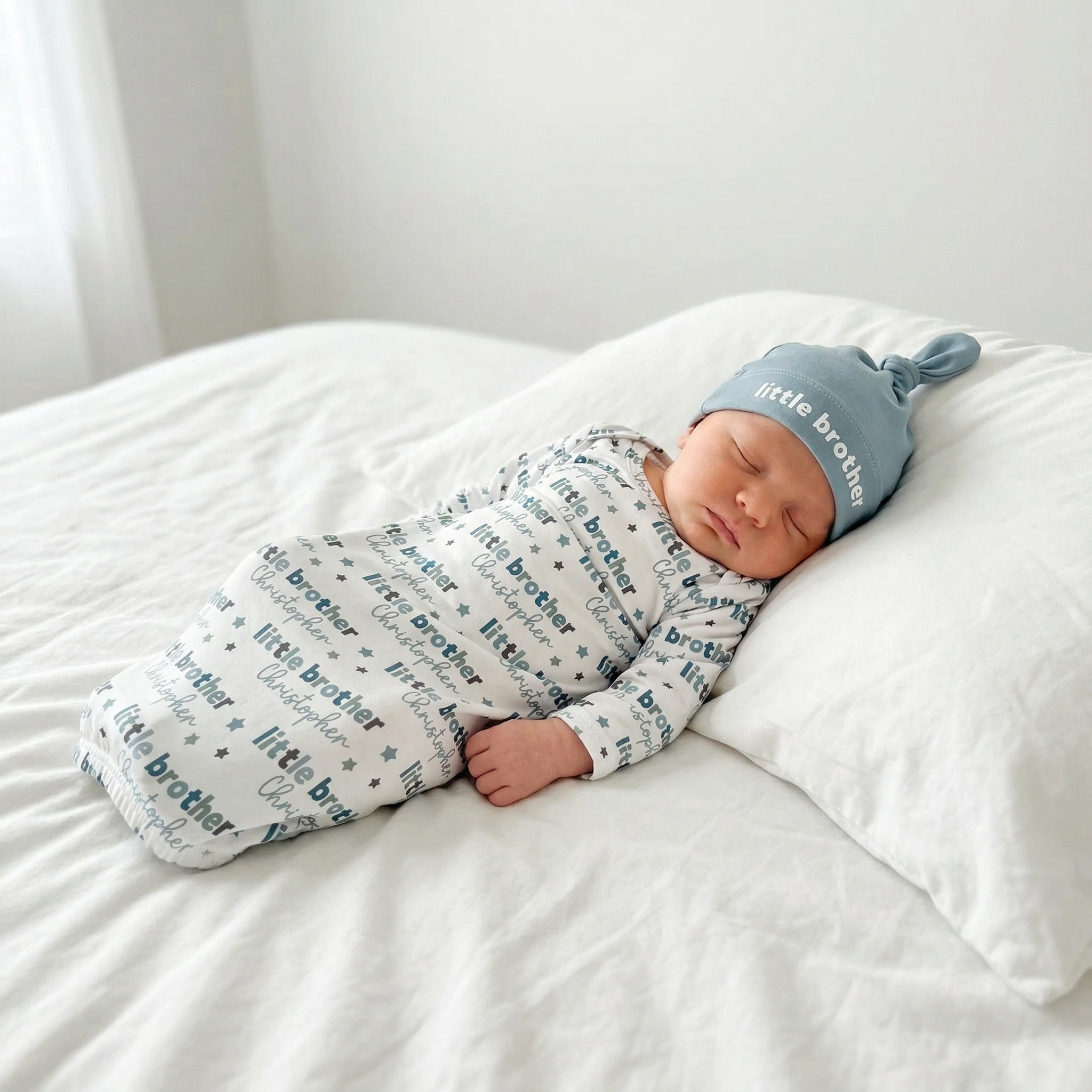 Personalized Sleep Gown in Little Brother