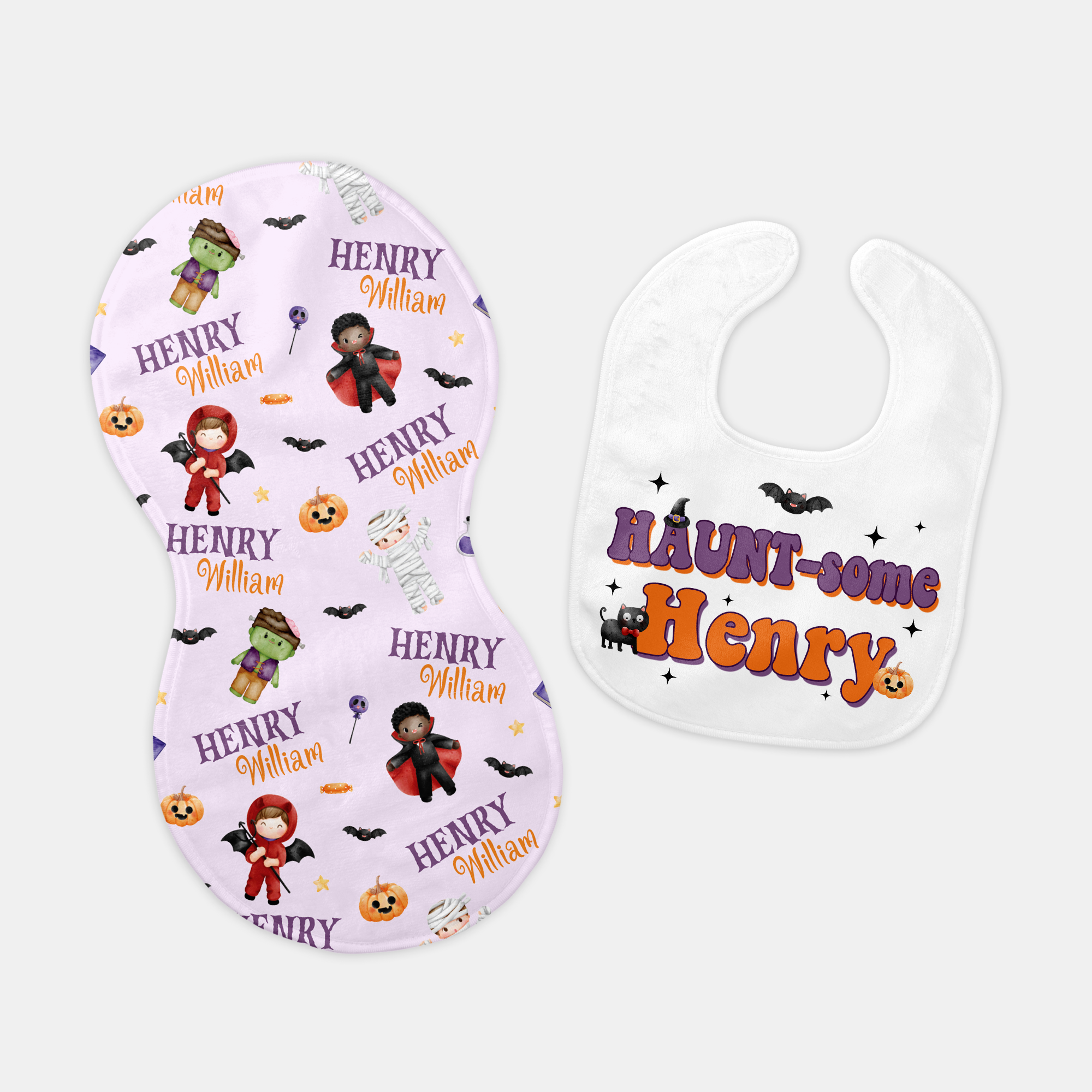 Personalized Bib in Dress-up Babe