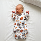 Personalized Sleep Gown in Basketball