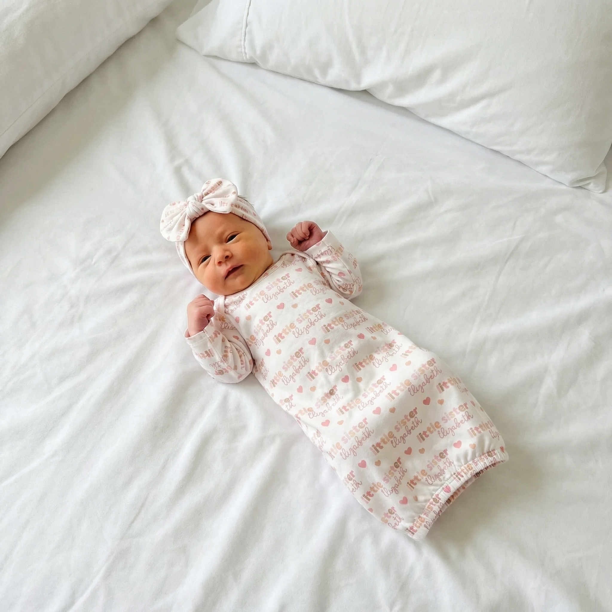 Personalized Sleep Gown in Little Sister