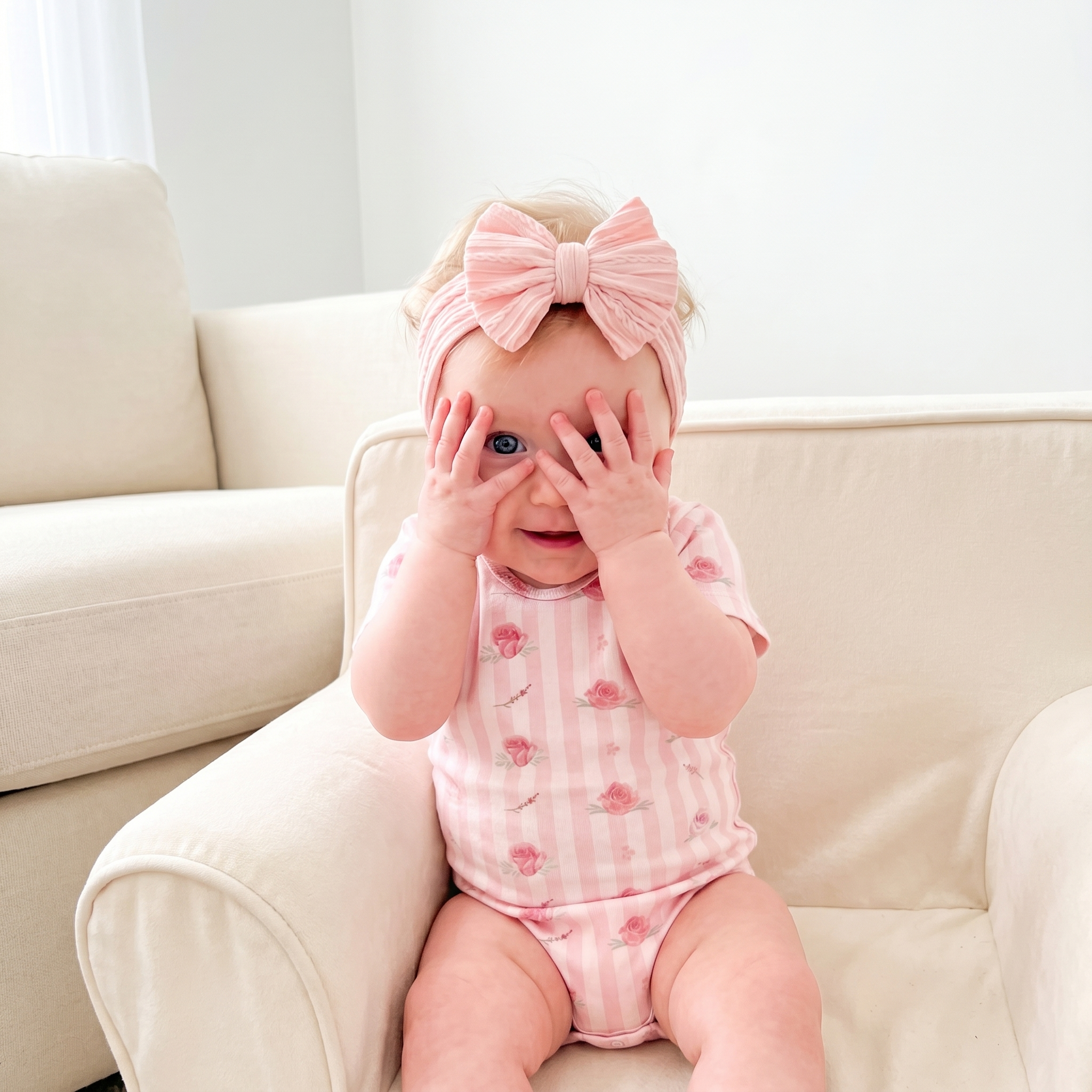 Bodysuit in Rosy