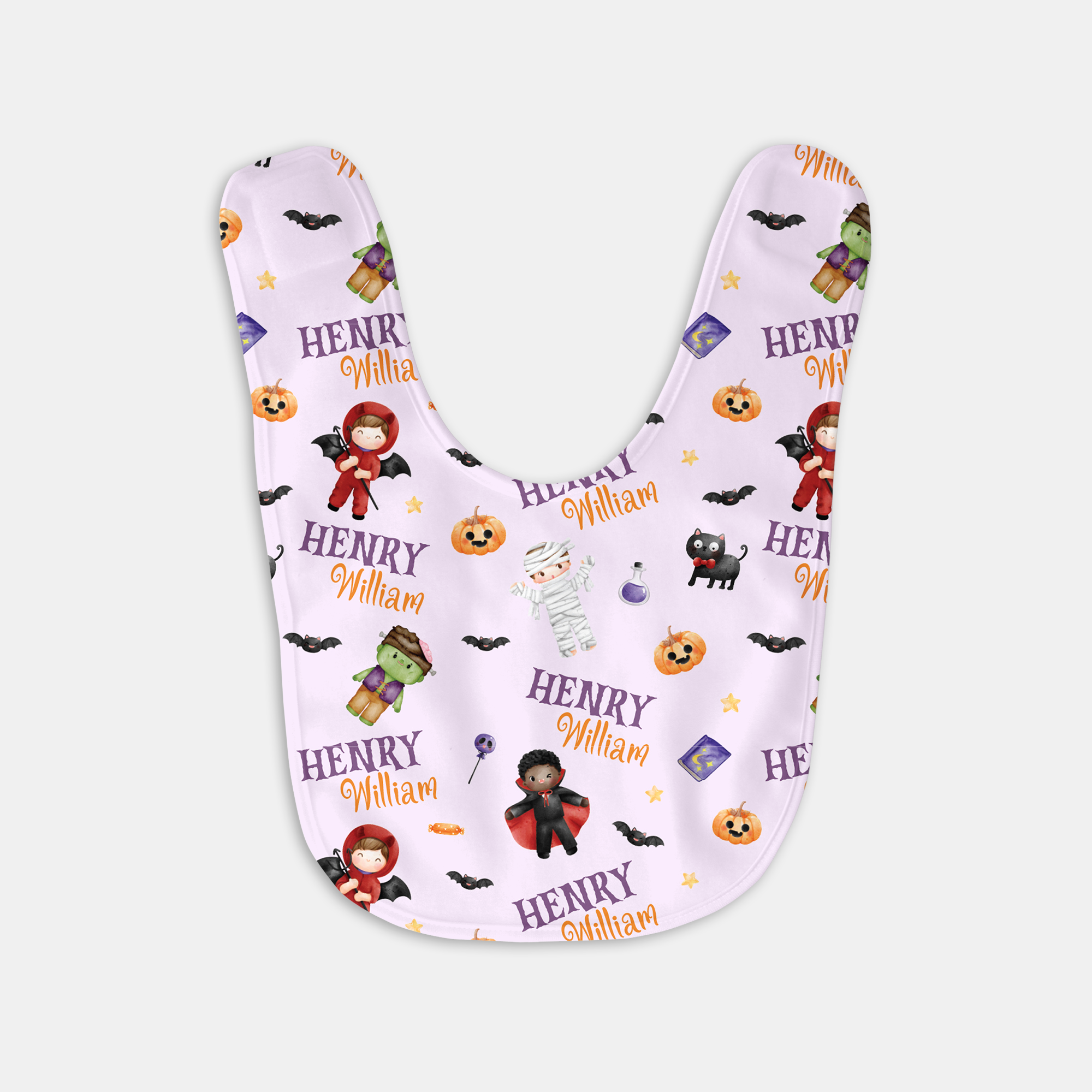 Personalized Bib and Burp Cloth Set in Dress-up Babe