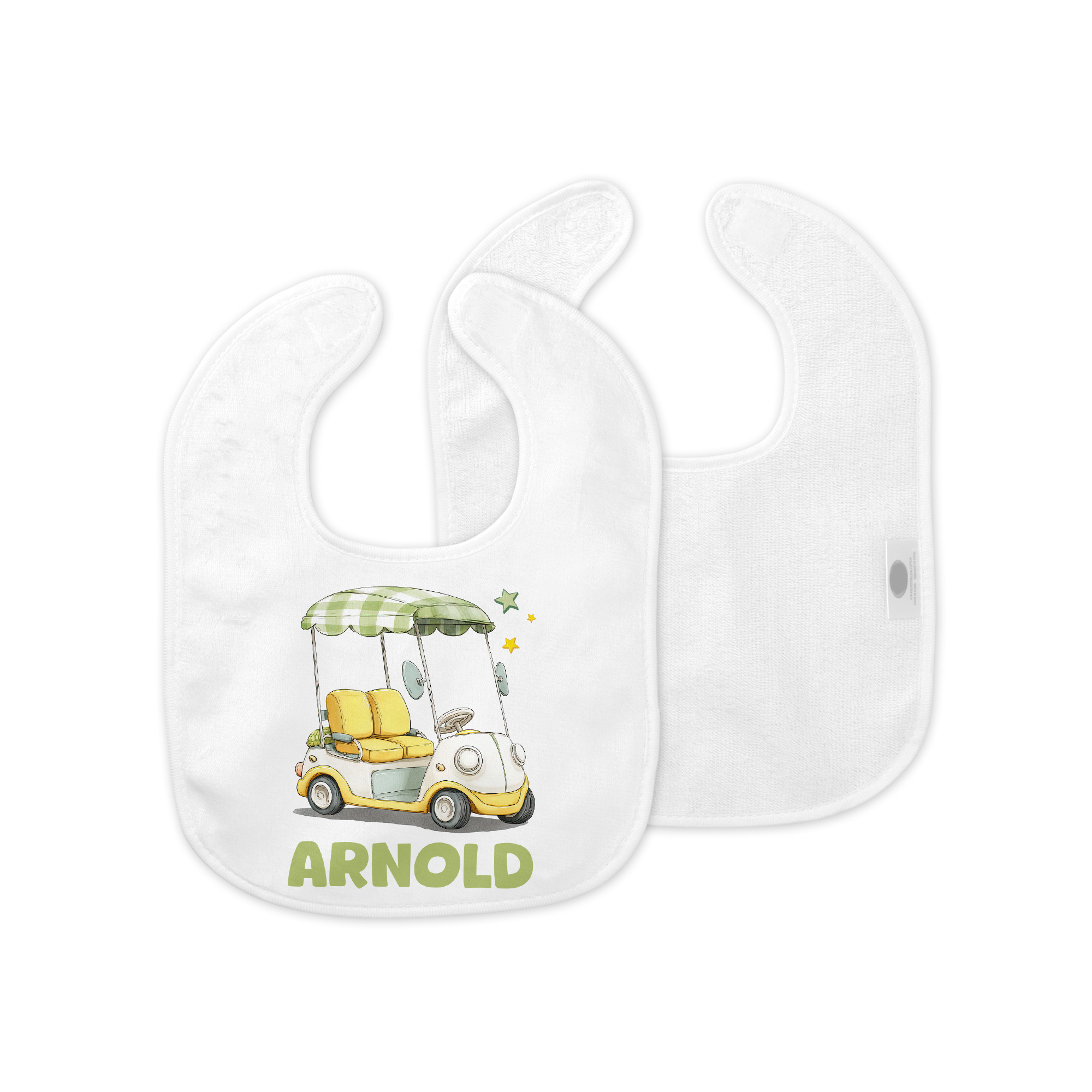 Personalized Bib in Country Club Cuties