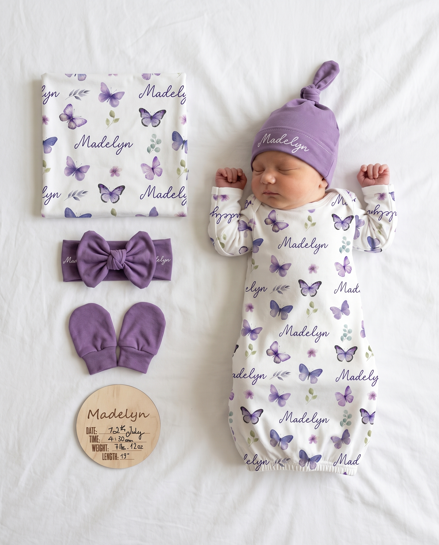 The Ultimate Gift Set in Purple Butterfly