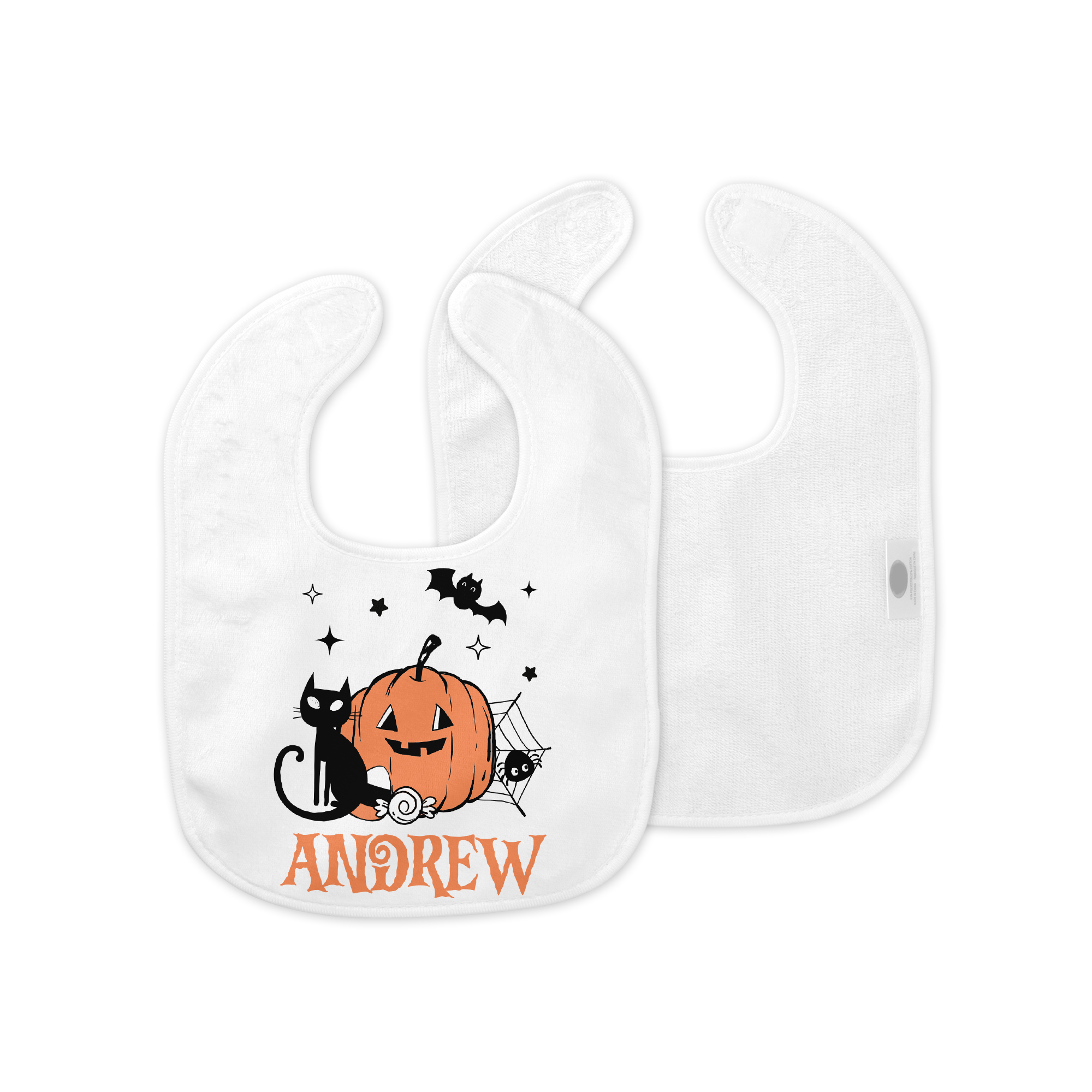 Personalized Bib in Bony Boo