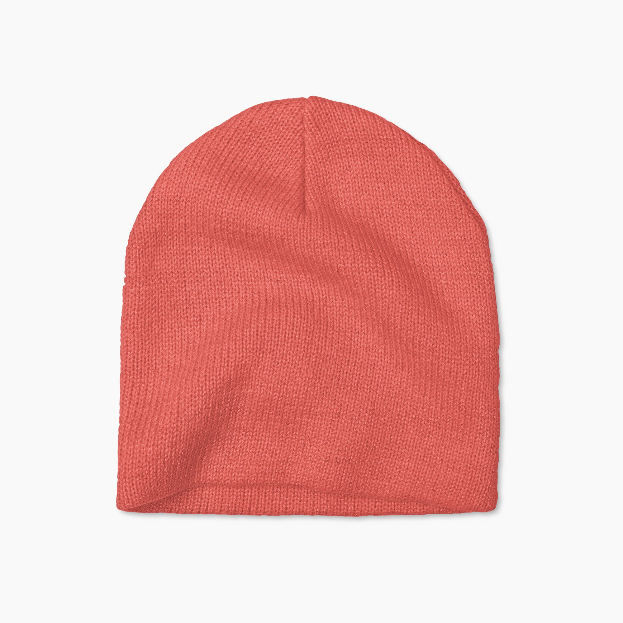 Personalized Beanie in Coral Clay