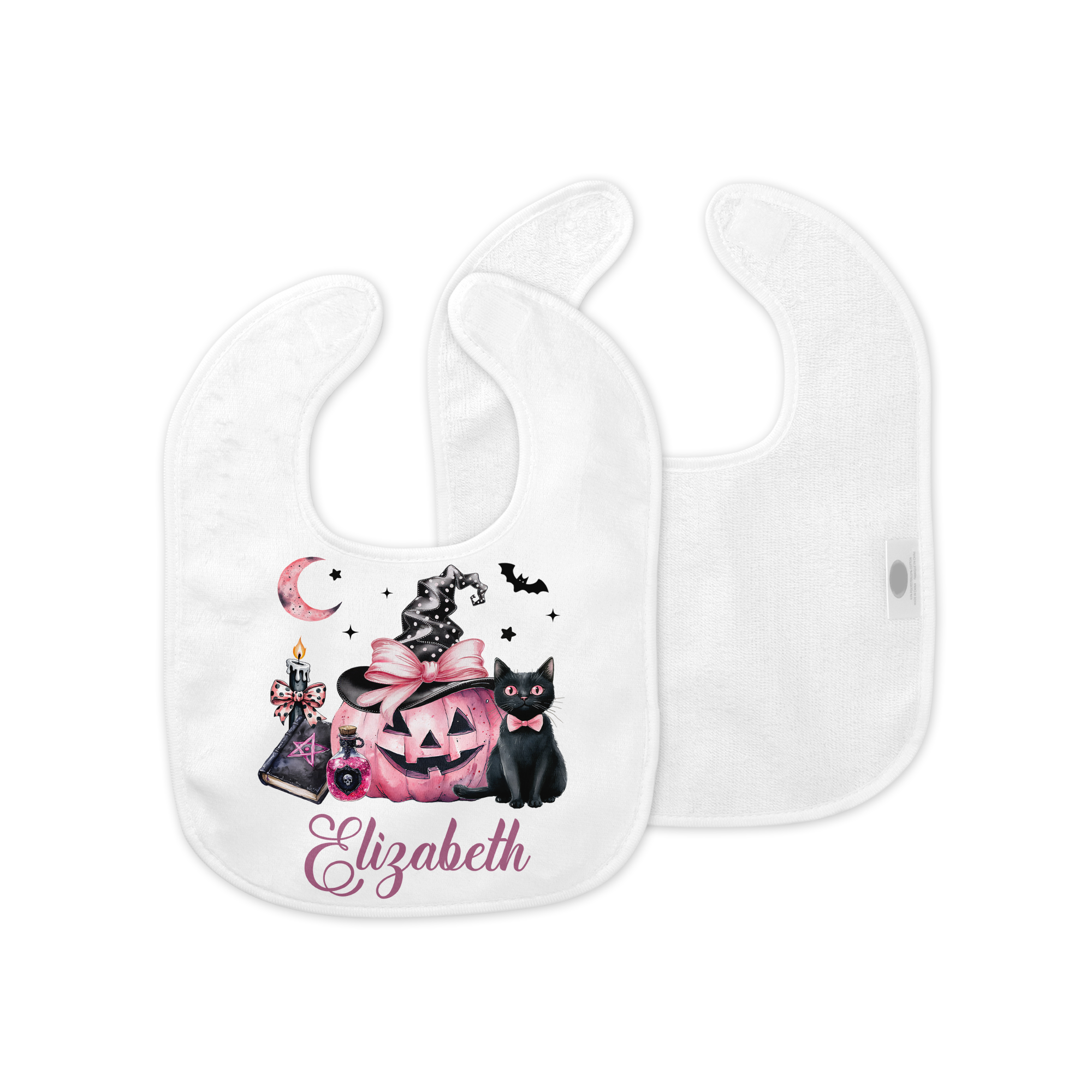 Personalized Bib in Mystic Lunar