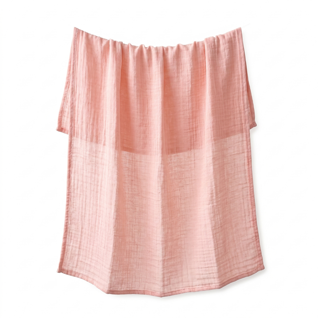 Muslin Swaddle in Apricot