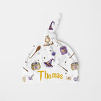 Personalized Knotted Hat in Wizard School