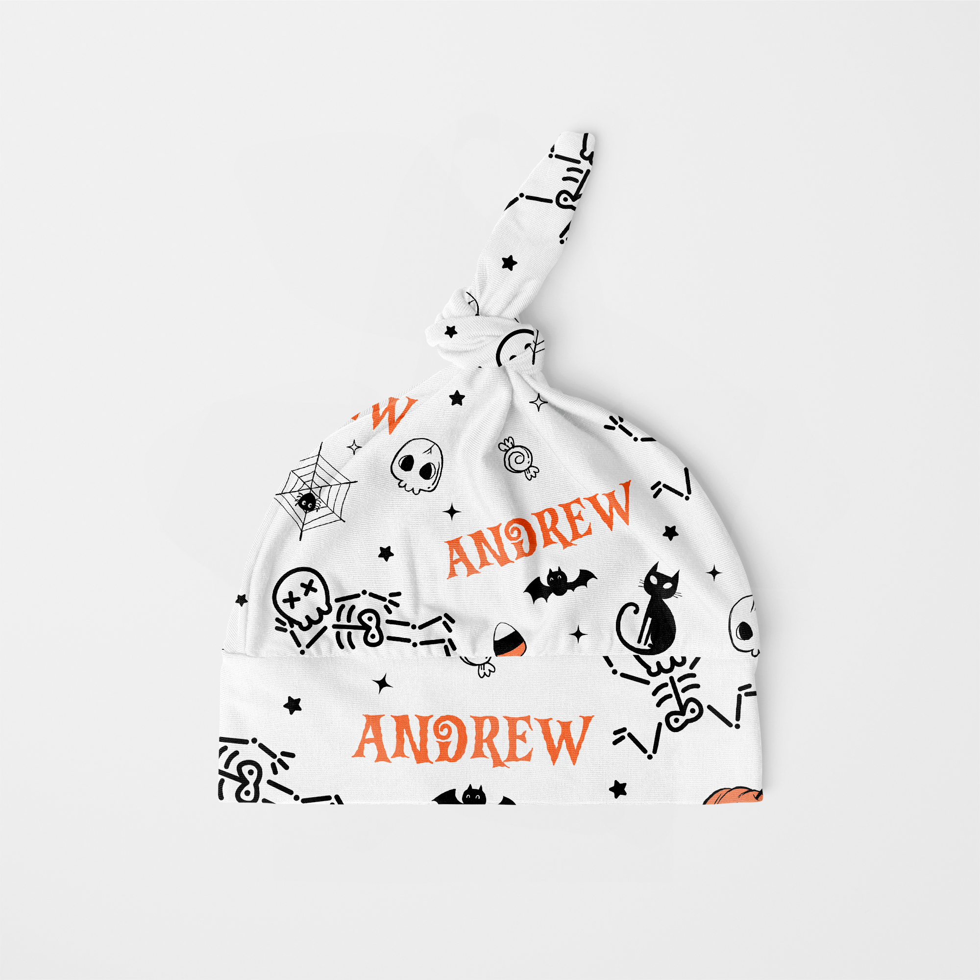 Bony Boo Personalized Knotted Hat