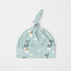 Personalized Knotted Hat in Elephant
