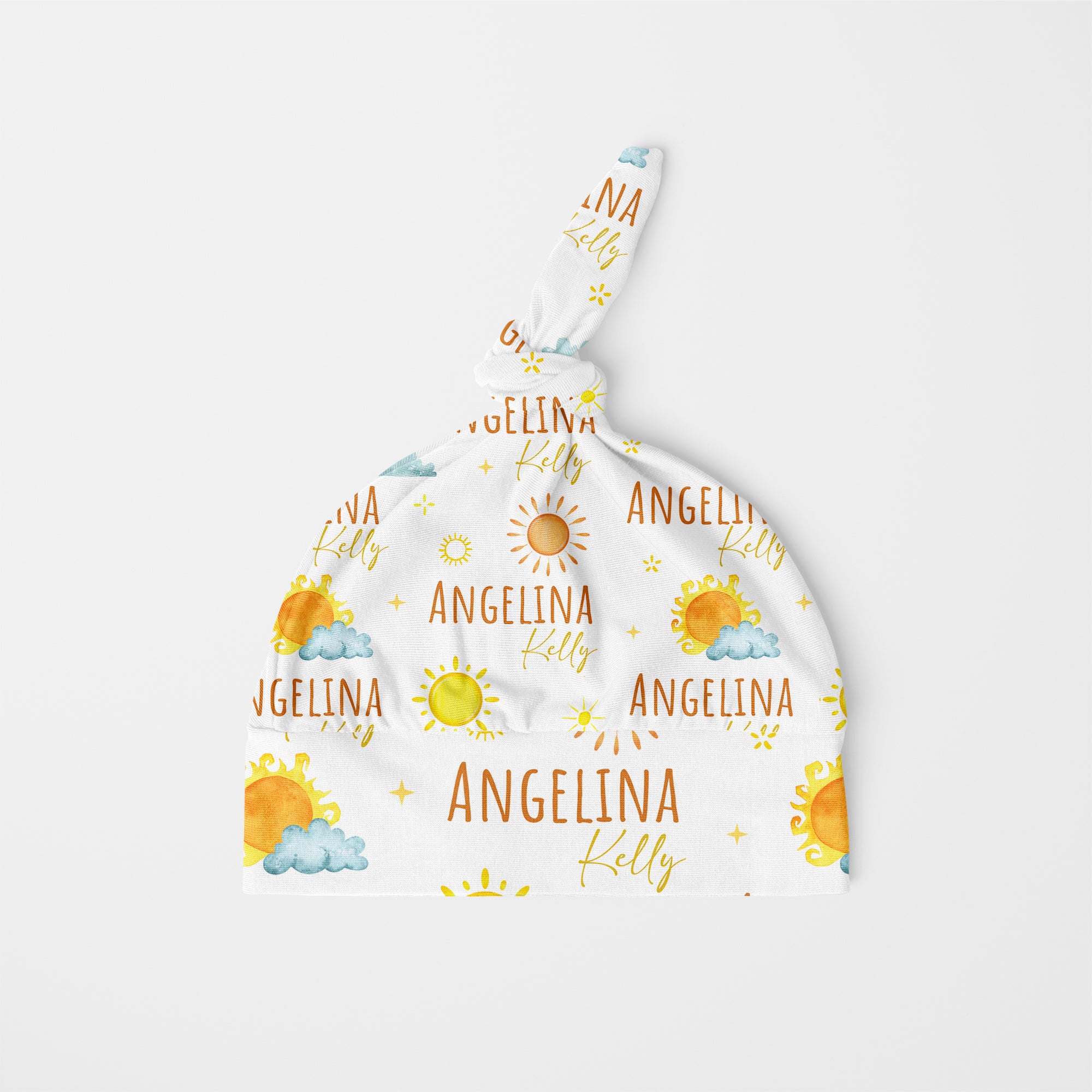 Sunshine Personalized Knotted Hat