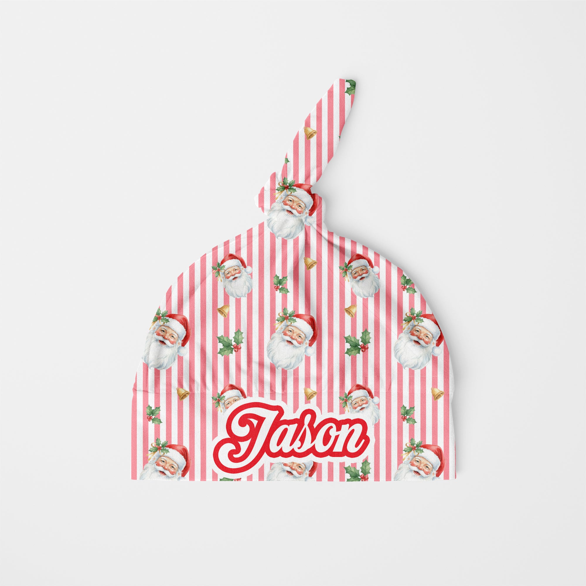 Santa Baby Personalized Knotted Hat