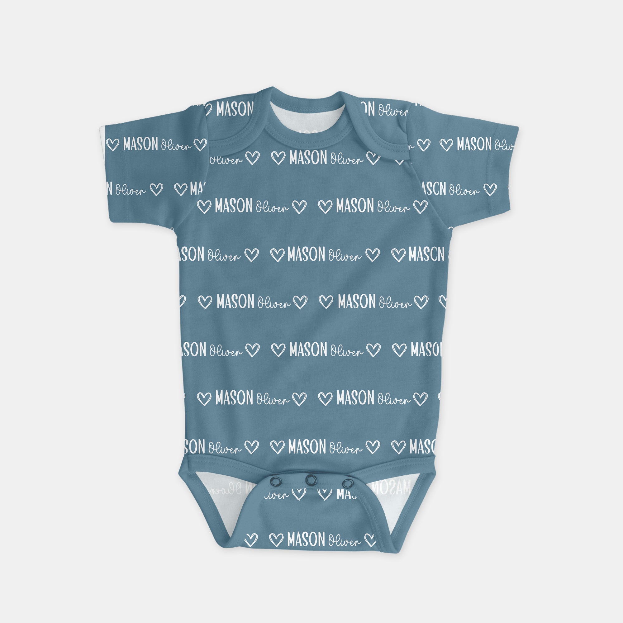 Personalized Bodysuit in Mono Name