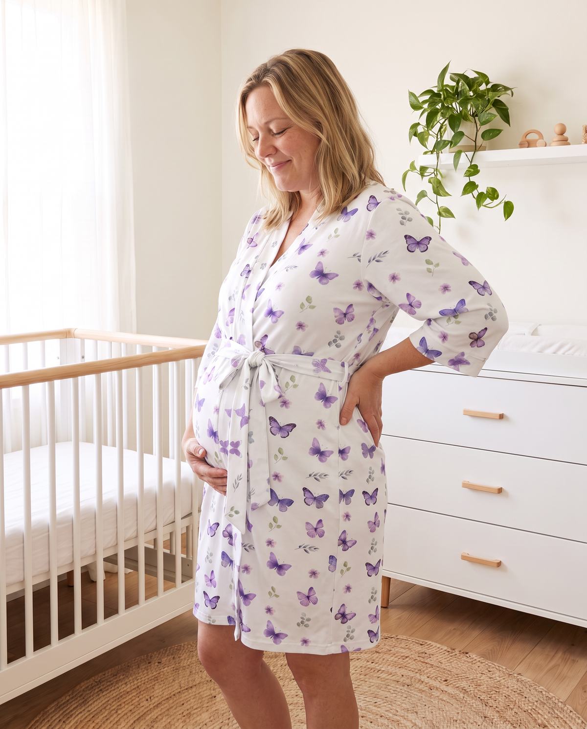The First Hello Set in Purple Butterfly