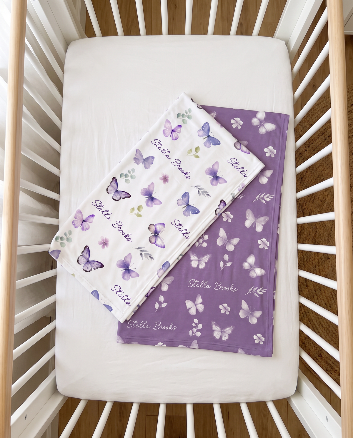 The First Hello Set in Plum Butterfly