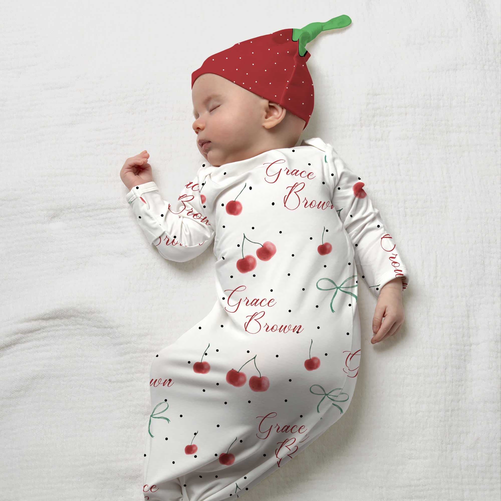 Personalized Sleep Gown in Cherished Baby