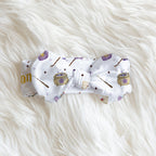 Personalized Bow Headband in Wizard School