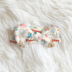 Personalized Bow Headband in Summer Beach