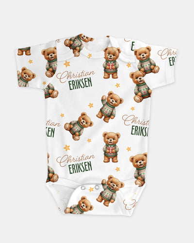 Personalized Bodysuit in Cozy Bear