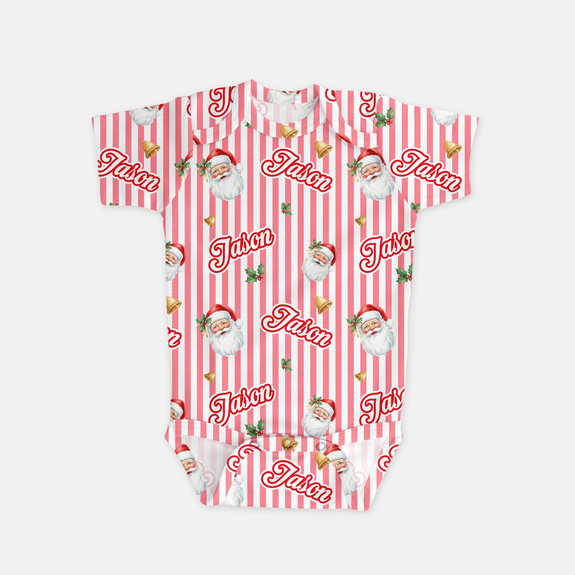Santa Baby Personalized Graphic Bodysuit