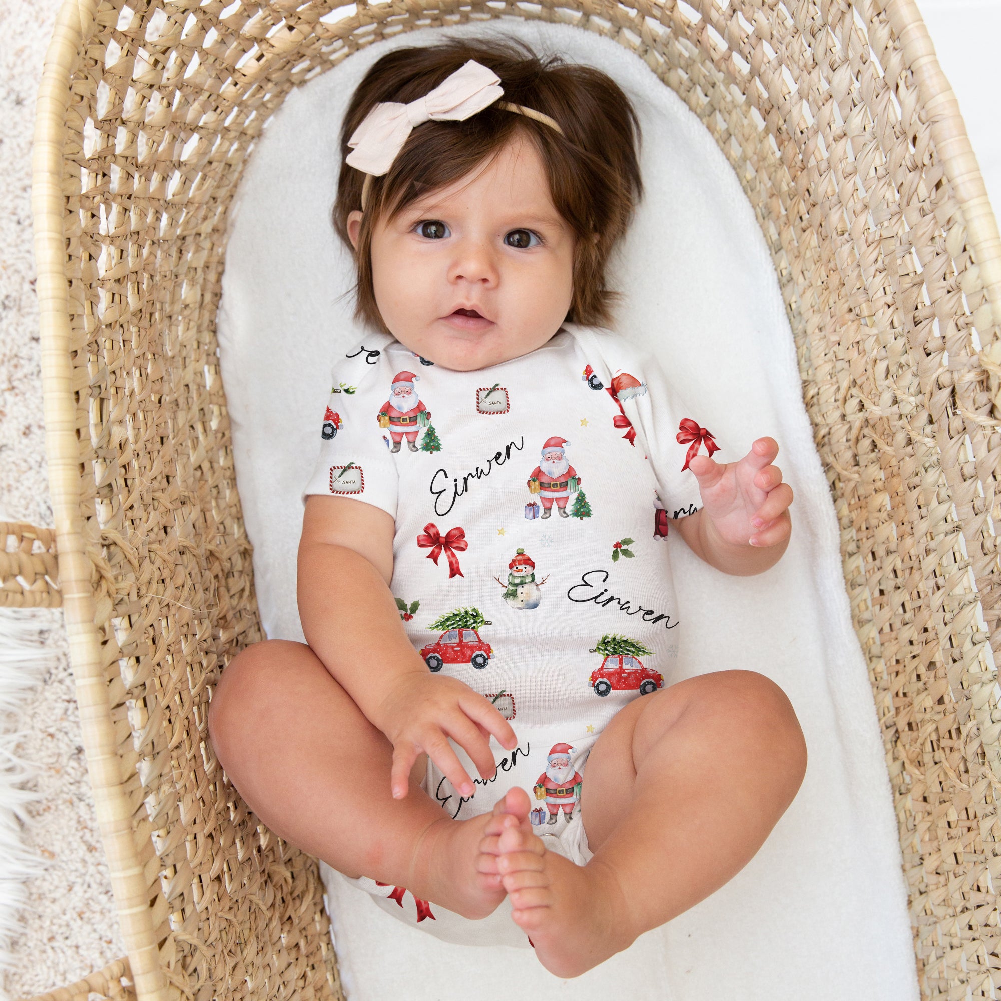 Personalized Graphic Bodysuit in Christmas Day