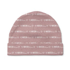 Personalized Beanie Mono Name in Mauve