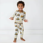 Personalized Baby Pajama Set in Truck