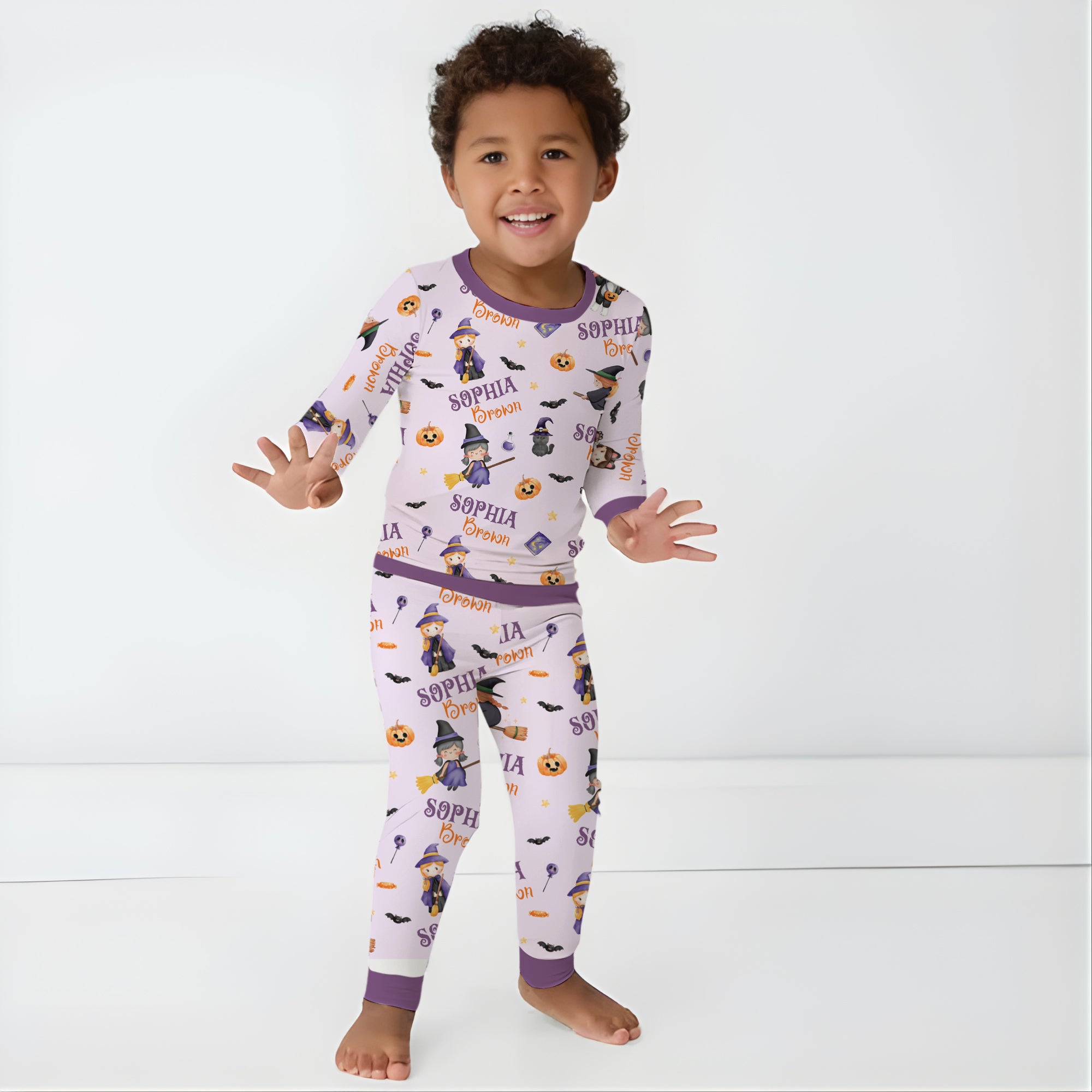 Personalized Pajama Set in Dress-up Girl