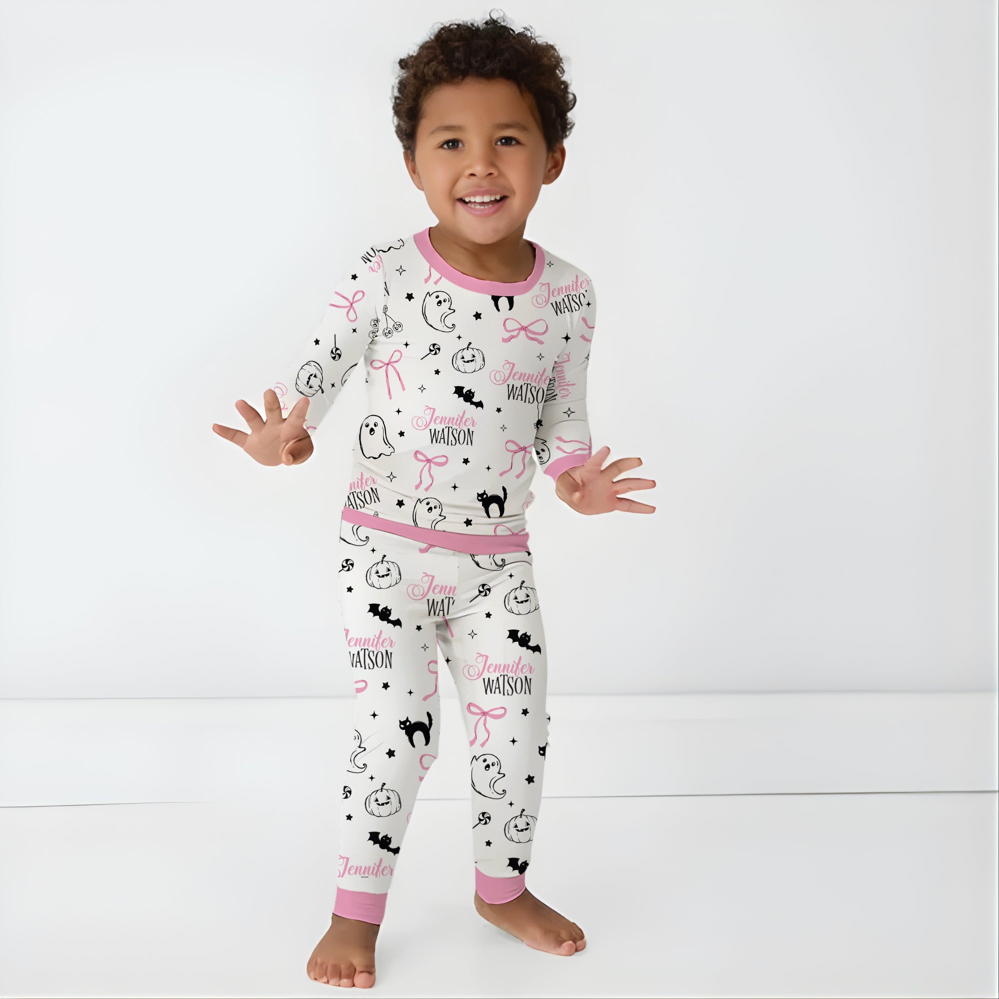 Personalized Pajama Set in Boo Babes