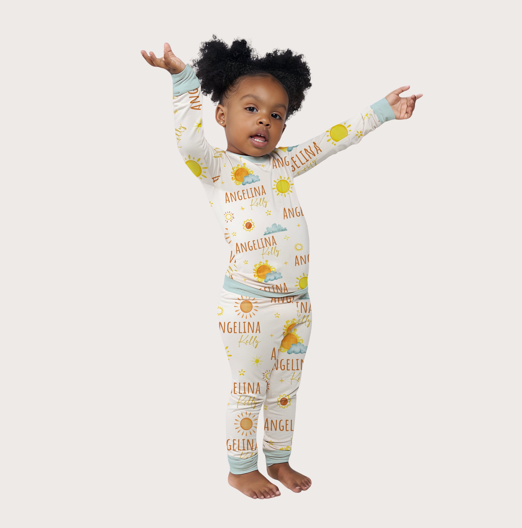 Sunshine Personalized Pajama Set