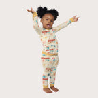 Personalized Baby Pajama Set in Summer Beach
