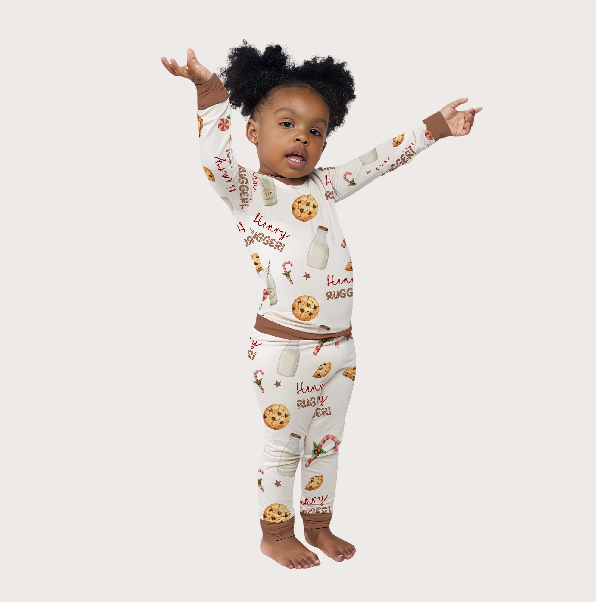 Personalized Pajama Set in Sweet Cookie