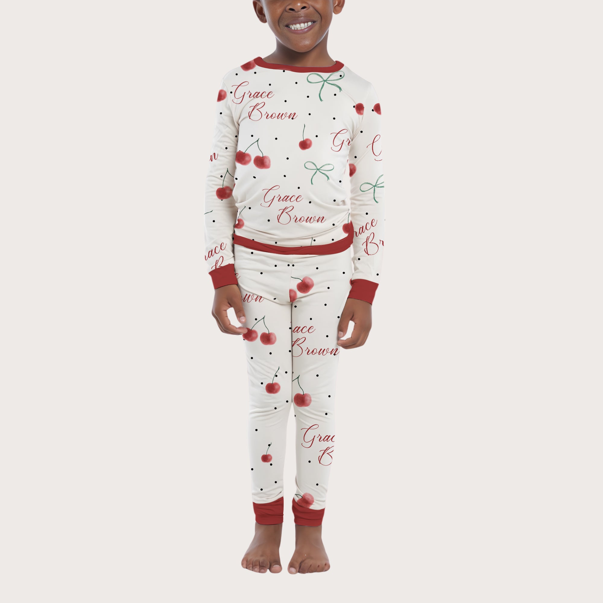 Personalized Pajama Set in Cherished Baby