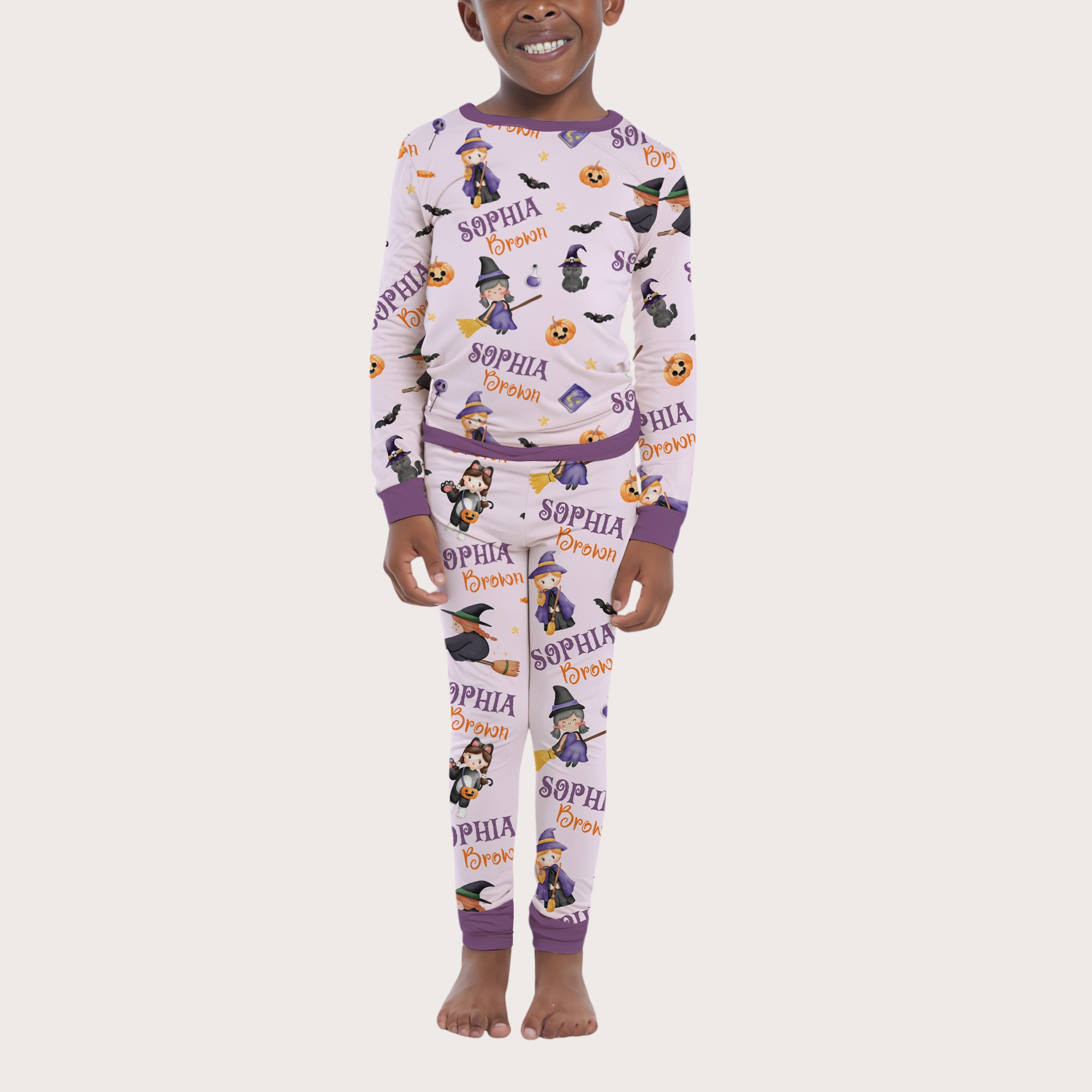 Personalized Pajama Set in Dress-up Girl