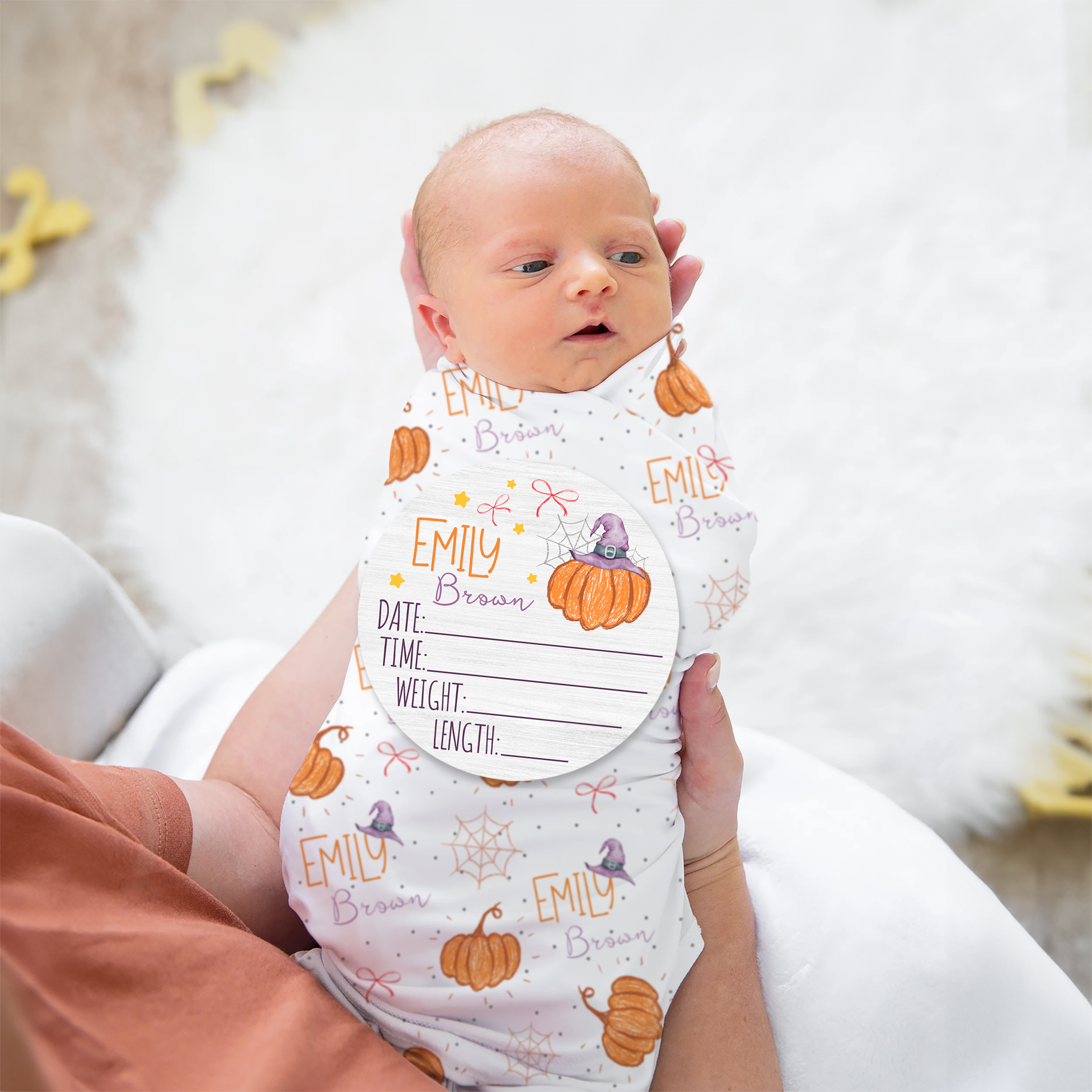Little Pumpkin Personalized Wood Sign