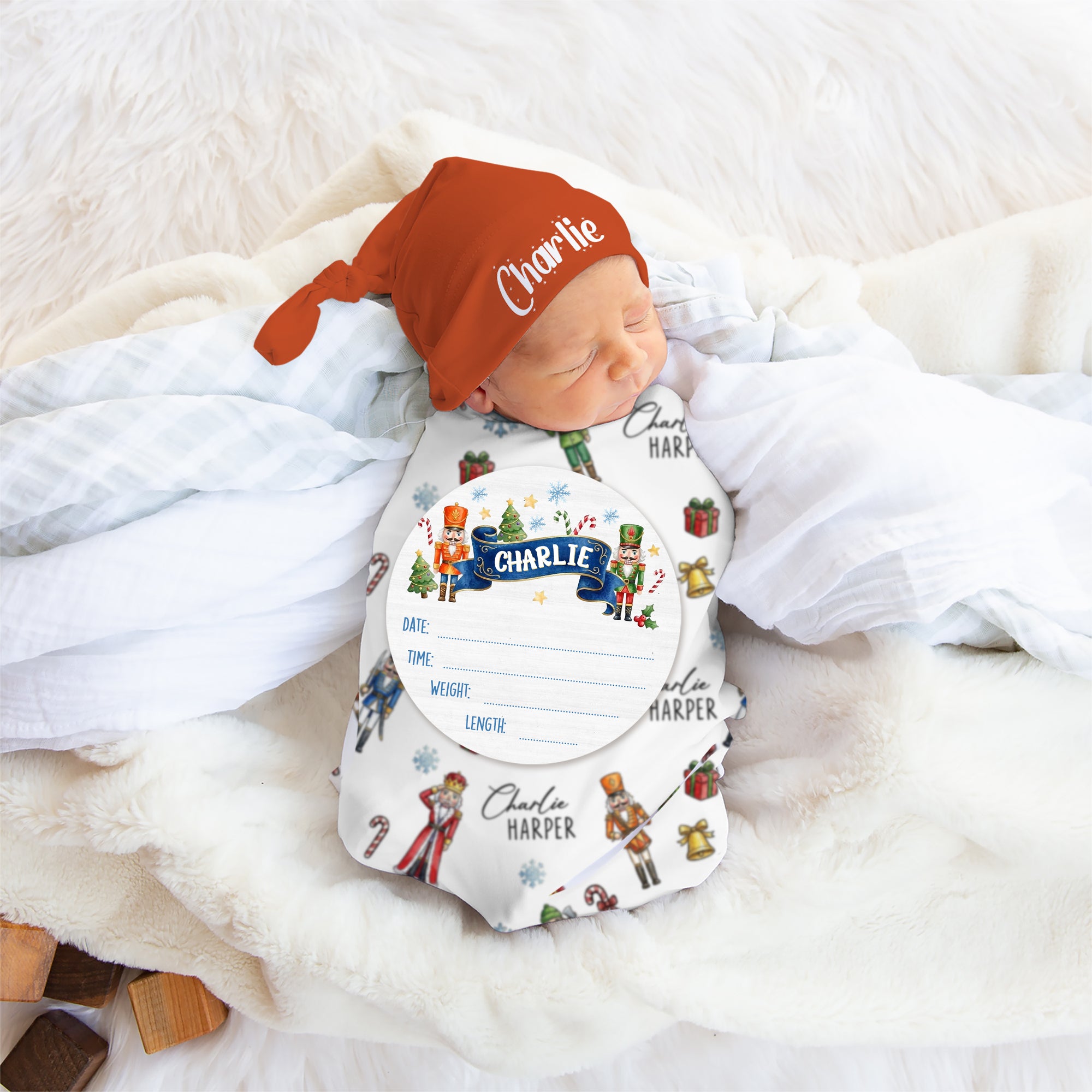 Personalized Wood Sign in Nutcracker