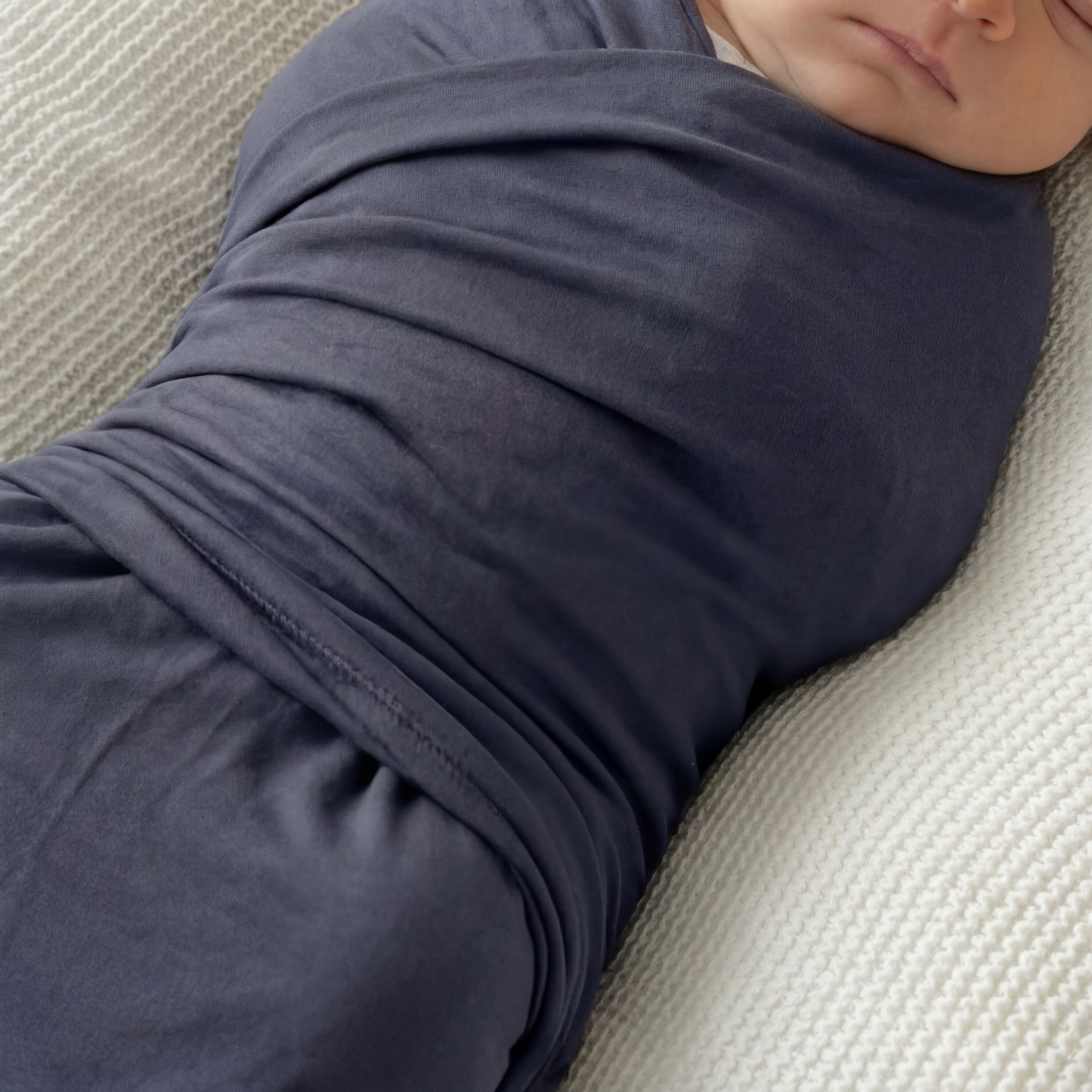 Swaddle with Hat Set in Moss